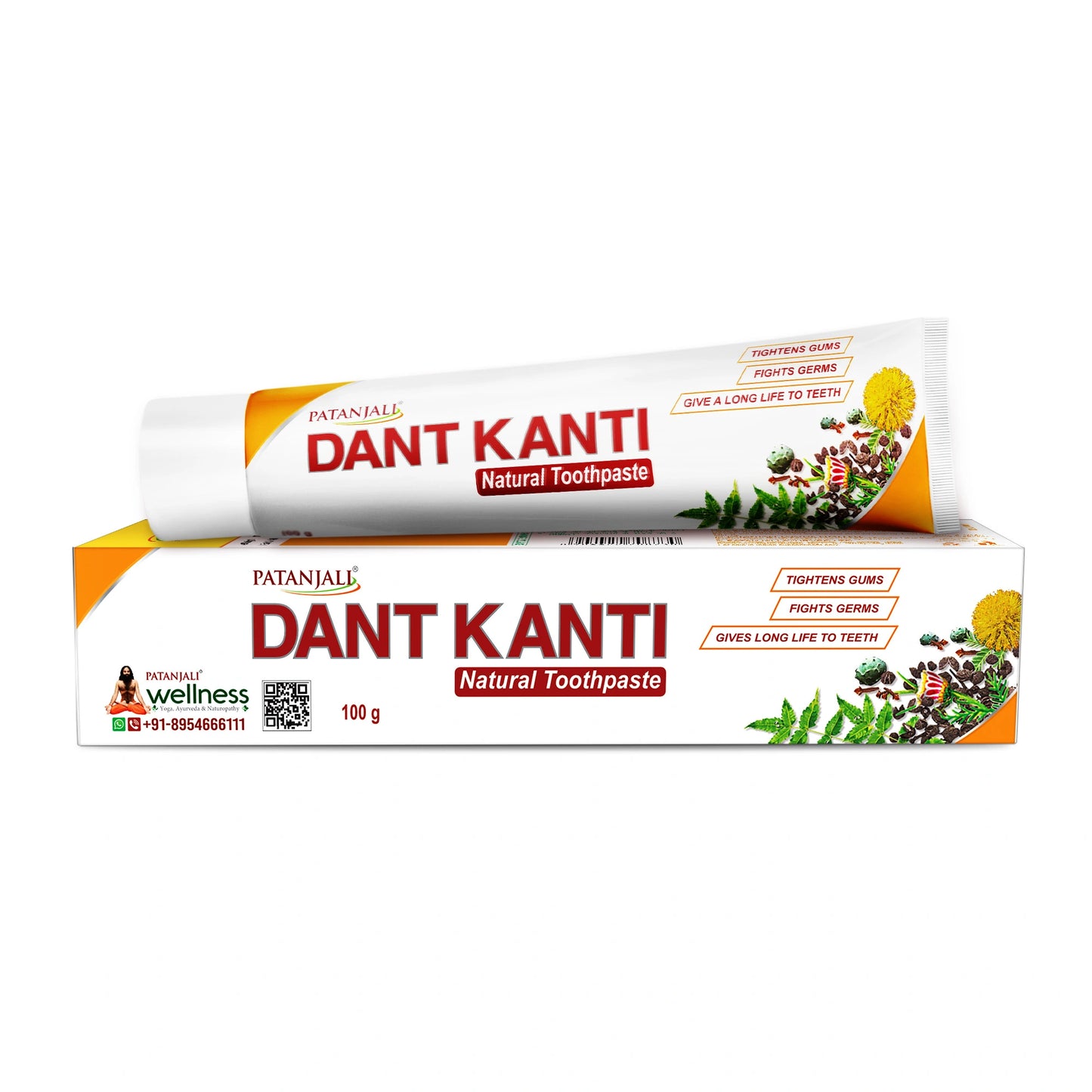 Patanjali Dant Kanti Natural Toothpaste 100ml